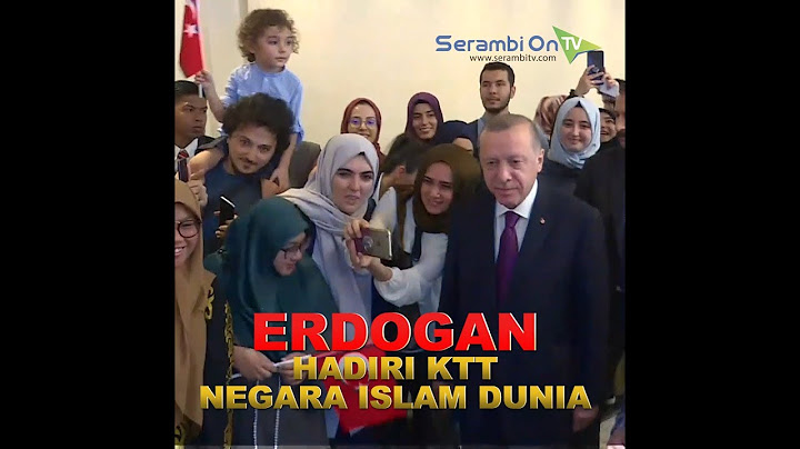 Presiden Turki Erdogan tiba di Malaysia Hadiri KTT Negara Islam Dunia