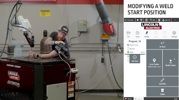 Cooper App - Modifying a Weld Start Position