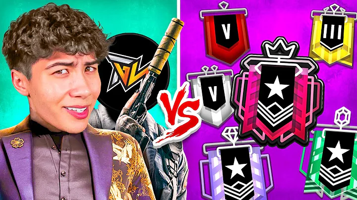 Spoit & TheGodlyNoob 2v5 vs Every Rank In Rainbow Six Siege