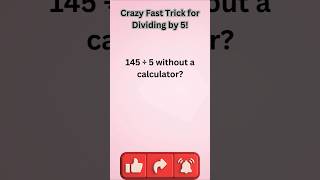 divide by 5 trick | mental math division | vedic math division