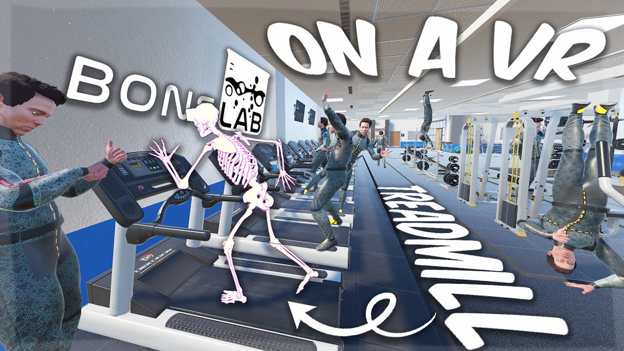 I beat BONELAB on a VR Treadmill! 💀