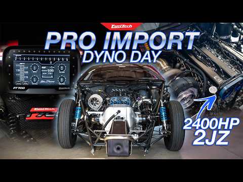 2,434HP Toyota Pro Mod 2JZ | FuelTech FT700 Hub Dyno Tuning | Xtreme Pro Import