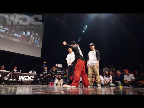 Co-thkoo vs Funky Bee(Ringo Winbee&YU-TO) BEST4 POPPIN'  MP4 WDC 2019 World Dance Colosseum #WDC