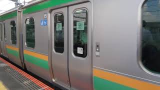 墜落インバーターE231系　宮原発車シーン