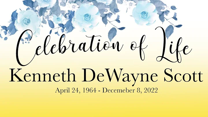 Kenneth Dewayne Scott Homegoing Service