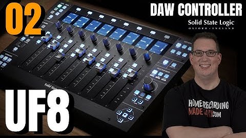Solid State Logic | SSL | UF8 DAW Controller | PT 2: Controlling Plugins