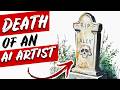 The tragic story of an artist turned AI user...