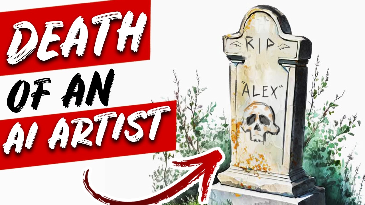 The tragic story of an artist turned AI user...