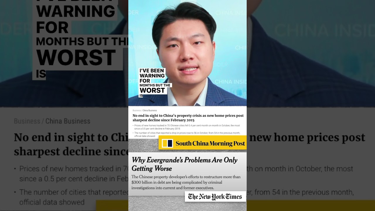 Moody’s downgrade China’s economic outlook to negative. the worst is yet to come!