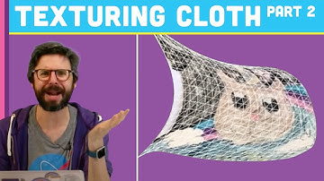 Coding Challenge 63: Texturing Cloth Simulation (Part II)