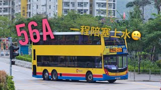 #262 [皇后: Hi 田田田田 :)] {快鏡行車} 城巴 CTB 56A 皇后山 至 紫田村
