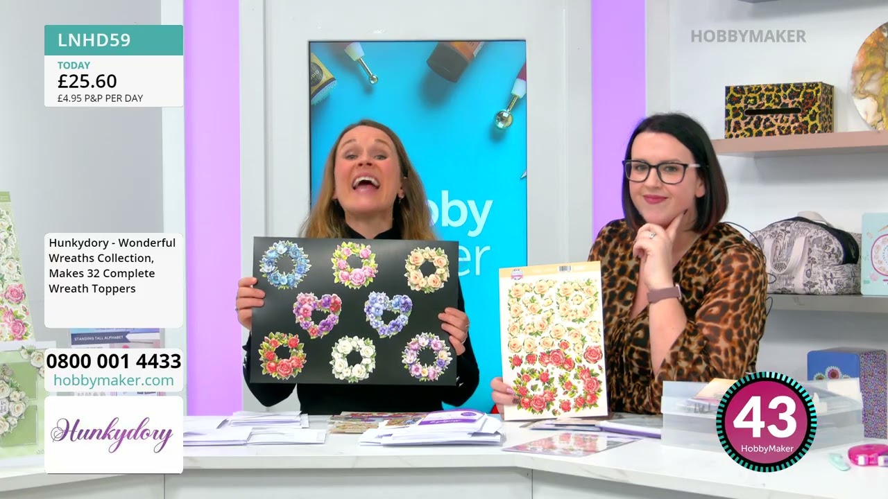 26/02/2026 - Hunkydory, Visible Image & Electric Ink Designs