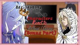 TBATE Characters after Arthur's death react || TBATE || Bonus Part ||
