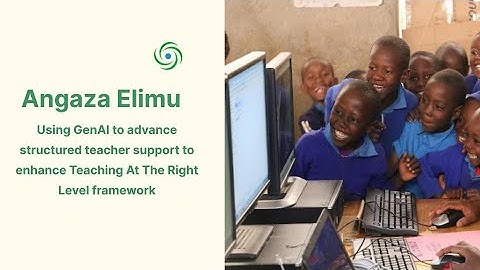 Chat for GenAI: Angaza Elimu Demo