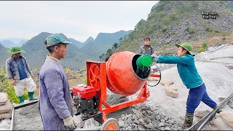 " Đường Đoàn Kết " Máy Trộn Bê Tông Thứ 2 Vào Cuộc Tăng Tốc Độ Thi Công Ấn Tượng
