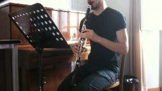 Peter and the wolf (clarinet excerpt)