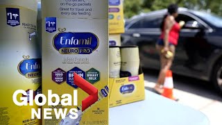 US military brings in baby formula from Europe amid crisis