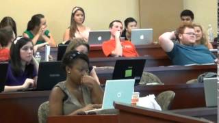 young teen girl in classroom enjoy the drunk party in classroom