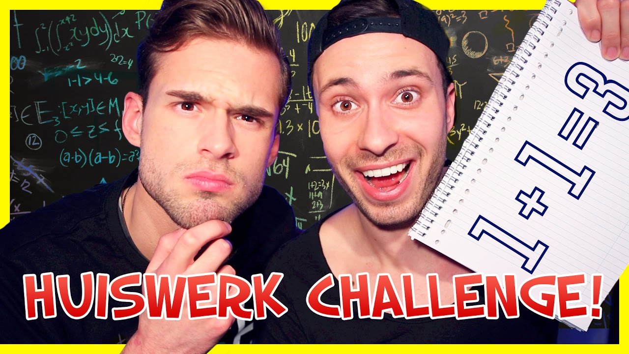 DE HUISWERK CHALLENGE! Rutger en Thomas YouTube DE HUISWERK CHALLENGE! Rutger en Thomas YouTube