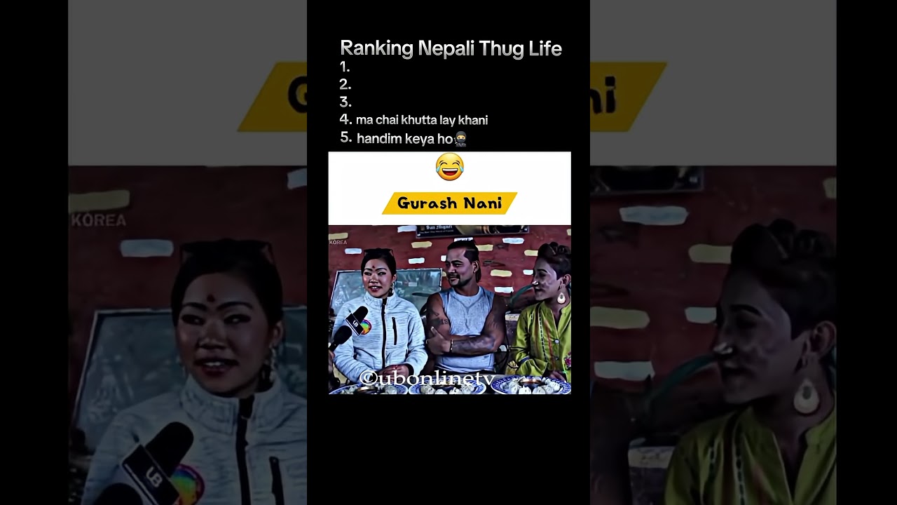 🕶️ Nepali Thug Life Ranking – Who did it best  🔥 
