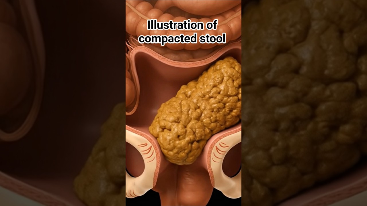 Movement of constipated stool 