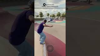 Skate. #gaming #skate #skateboarding #trick #grind #rail #grindrail #bonedollie #ollie #powerslide