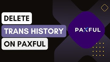 How To Delete Transaction History On Paxful Easily - Remove History Paxful Transaction !