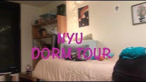NYU DORM TOUR!