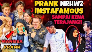 PRANK INSTA FAMOUS NRHWZ SEBAB MULUT BISING TAK RETI DIAM SAMPAI KENA TERAJANG!MENANGIS WEYH!