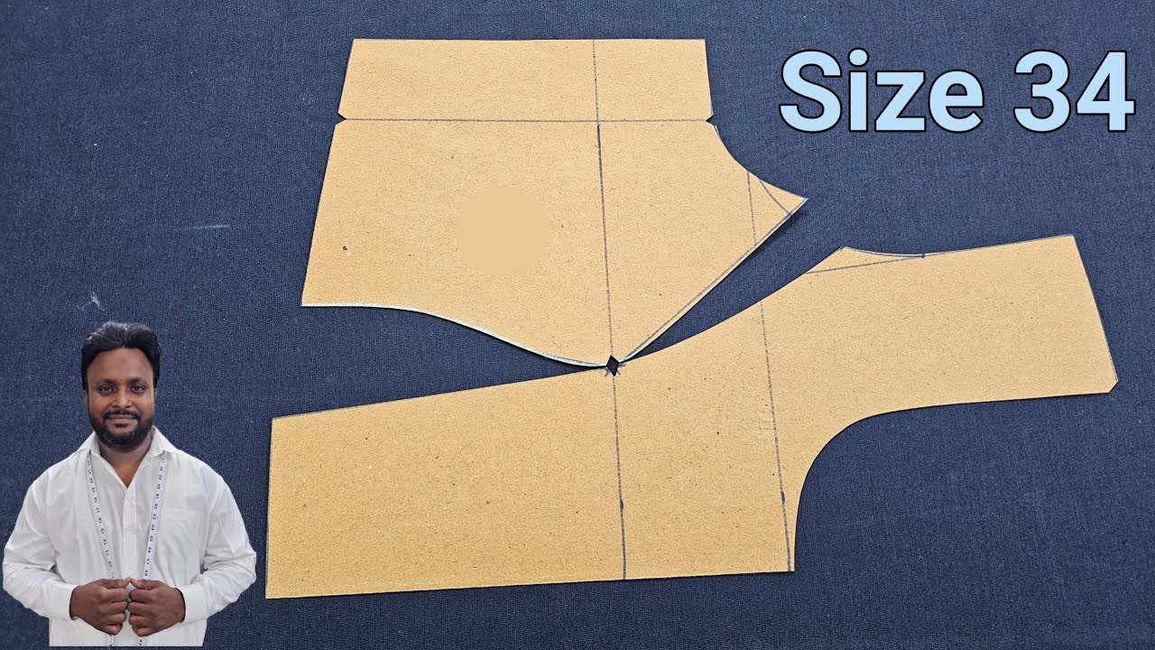 Princess Cut Blouse Deep Neck Cutting (Size 34)