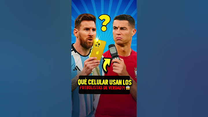 ¿Qué celulares usan los futbolistas? 😳📱