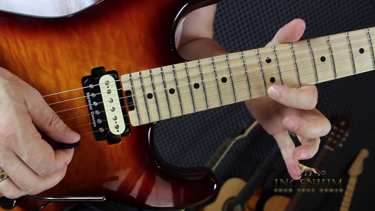 Ultra fast pentatonic runs - Guitar mastery lesson