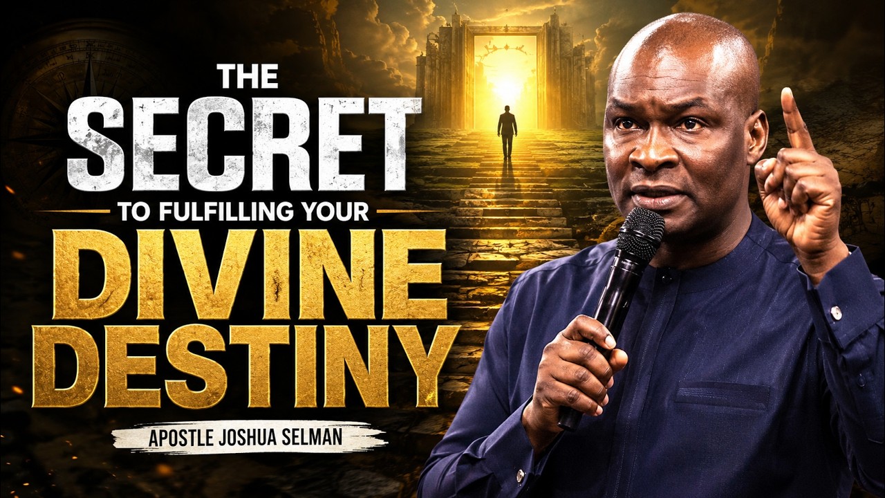 The Secret to Fulfilling Your Divine Destiny | Apostle Joshua Selman ...
