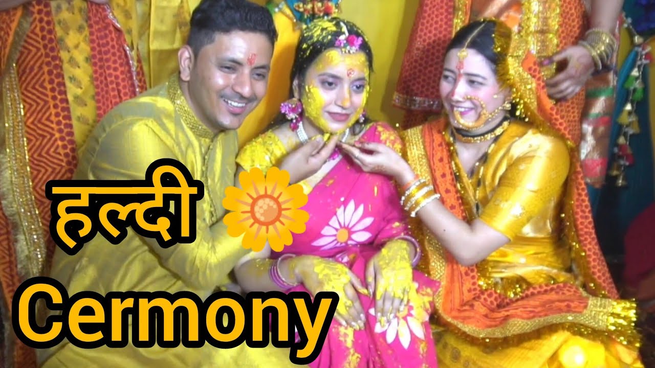 नन्द की हल्दी♥️🤗कुमाऊनी हल्दी और रस्मे और साथ ही हमारा पहाड़ी traditional look कैसा लगा 🙏🏻