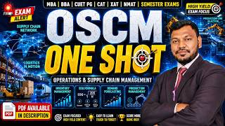 Information OSCM PYQ Solved 🔥 | MBA Sem 2 Operations & Supply Chain Management Revision Guide