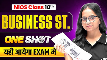 NIOS Class 10th Business Studies Most Important Questions with Solutions | Pass 100% | NO Fail