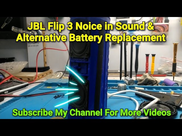 jbl flip 3 speaker battery replacement