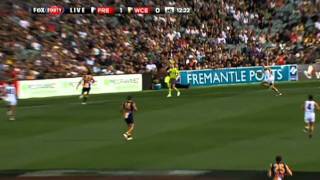Dawson takes out Darling - AFL NAB Cup 2012
