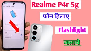 Realme P4R 5G Flashlight Settings: Smart Flashlight / Shake to Turn On Flashlight on Realme P4R 5G screenshot 4