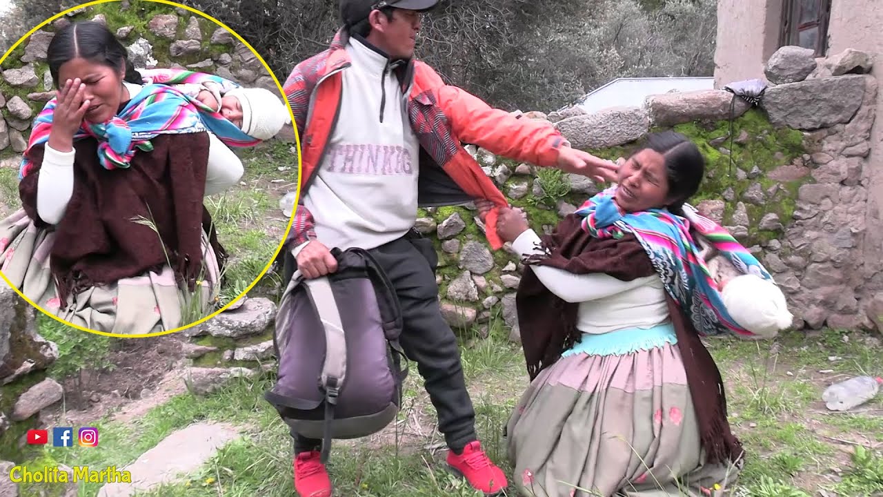 esposo le ab4ndono a su familia por una mas joven y t3rmino Así - cholita Martha