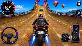 💥IMPOSSIBLE GT MOTO BIKE RACING 2026 - HARD BIKE RACING STUNTS 3D - ANDROID GAMEPLAY (PART 1) screenshot 2