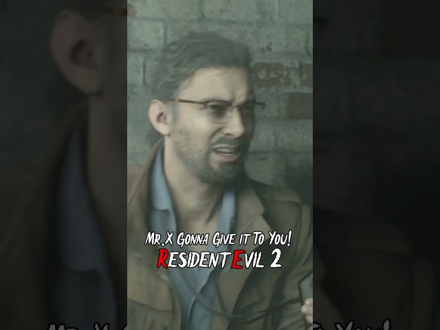 Mr. X Gonna Give it To You - Resident Evil 2 class=