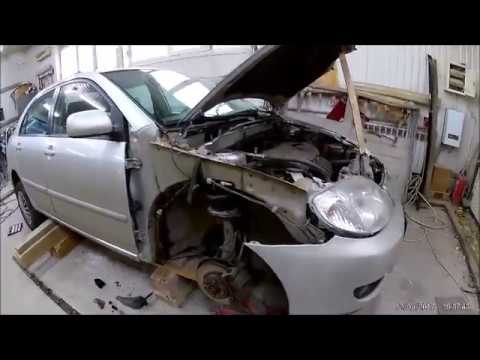 Ремонт порога Тоyota Corolla.