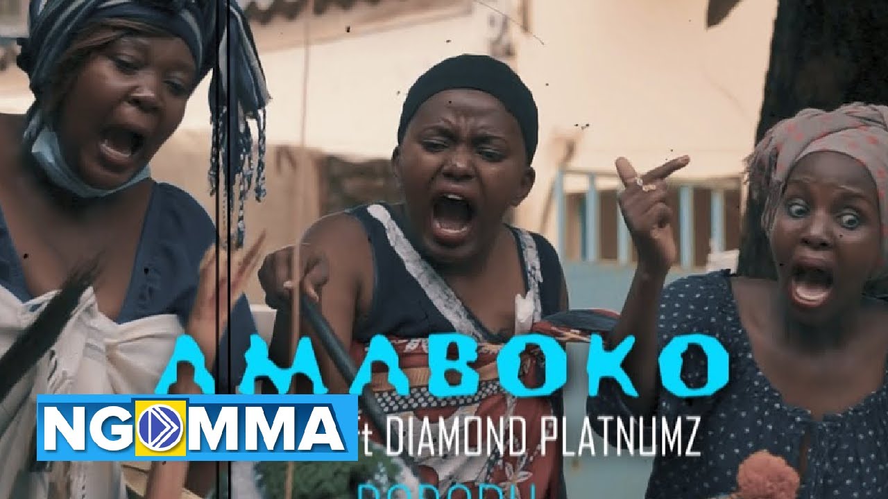 RAYVANNY Ft DIAMONDPLATNUMZ  - Amaboko (official video kenyan parody) MA MBOKO  - PADI WUBONN