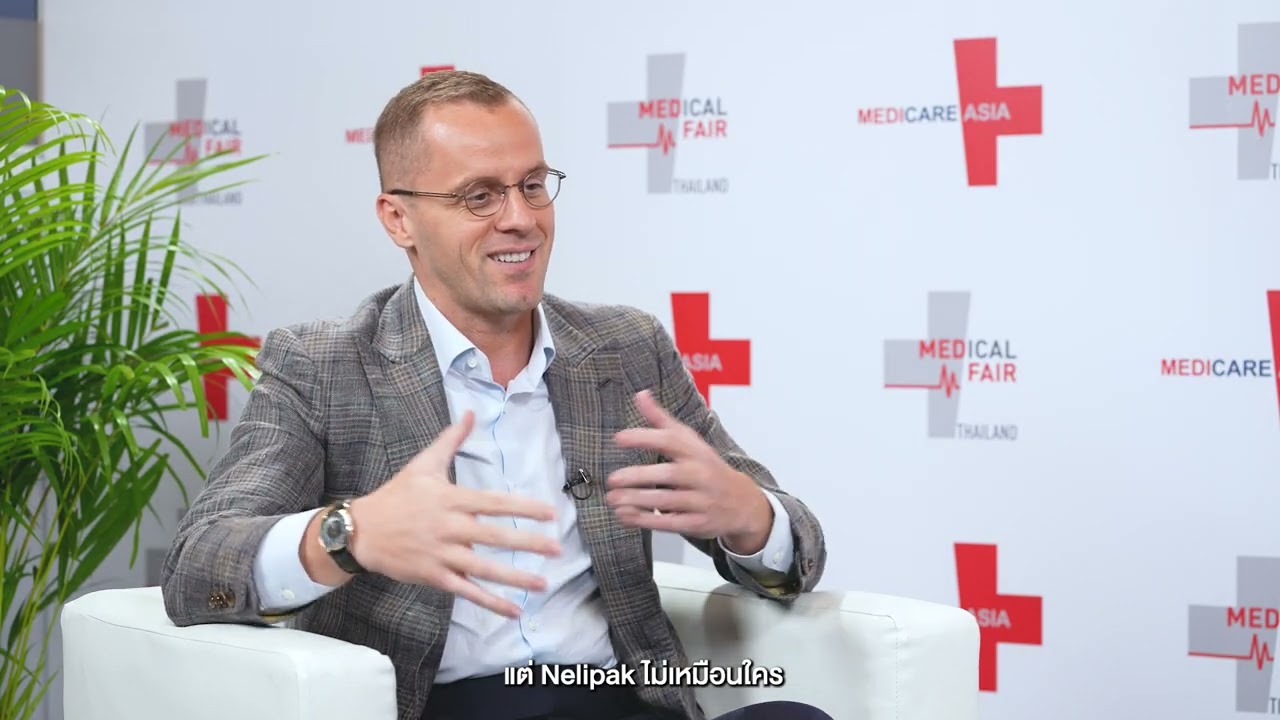 Aldin Velic, Nelipak – MEDICARE Studio Interview | MEDICAL FAIR THAILAND 2025