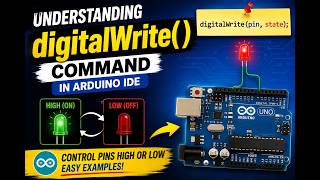 Understanding digitalWrite(pin, state) Command in Arduino IDE | Arduino Tutorial