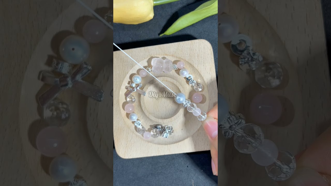 Korean Crystal Bracelet DIY Jewelry That Shines Shorts Crystals Satisfying Asmr