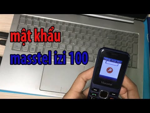 phá mật khẩu masstel izi 100