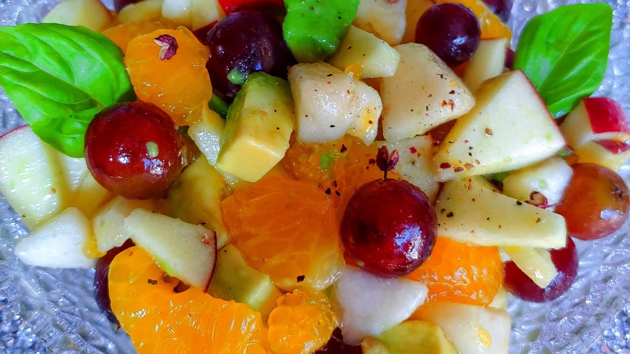How to Make the Best Fruit SaladVegan, No Dairy, No Cholesterol, Low