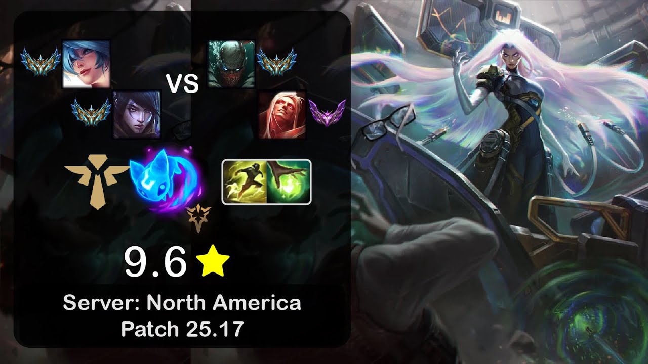 Sona Support + Aphelios vs Pyke + Vladimir - NA Challenger - Patch 25.17